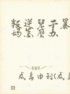 叛逆儿子暴躁老妈怎么办