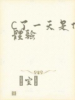 C了一天是什么体验