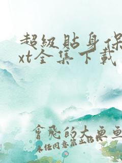 超级贴身保镖txt全集下载