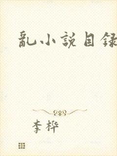 乱小说目录全文