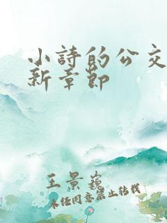 小诗的公交车最新章节