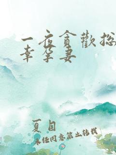 一夜贪欢总裁的幸孕妻