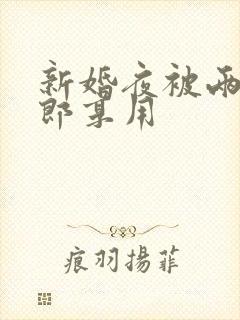 新婚夜被两个伴郎享用