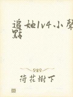 追她1v4小声点