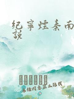 纪宁烟秦南御小说
