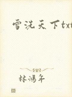 雪洗天下txt
