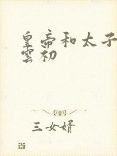 皇帝和太子妃h云初