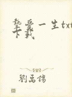 挚爱一生txt下载
