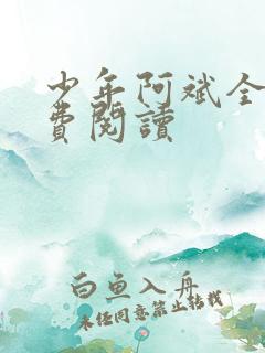 少年阿斌全文免费阅读