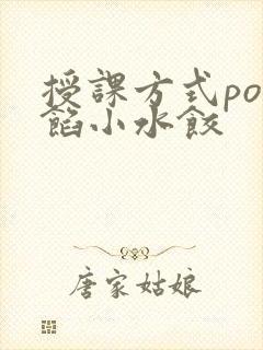授课方式po肉馅小水饺