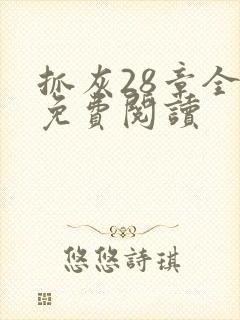 抓灰28章全部免费阅读