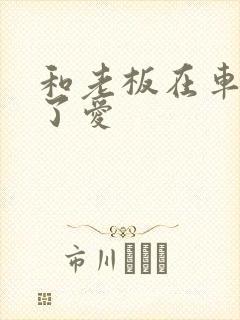 和老板在车里做了爱