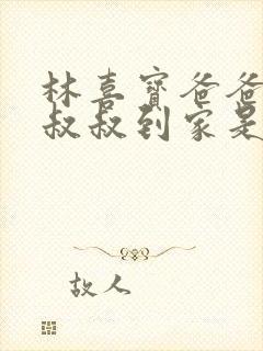 林喜宝爸爸叫李叔叔到家是哪一集