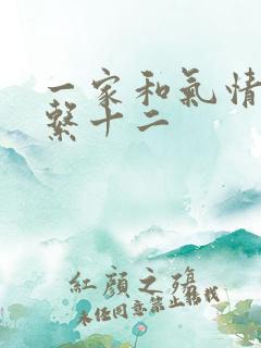 一家和气情乱关系十二