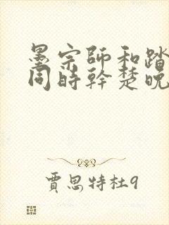 墨宗师和踏仙君同时干楚晚宁