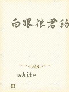 白眼狼君的小说