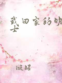 武田家的明国武士