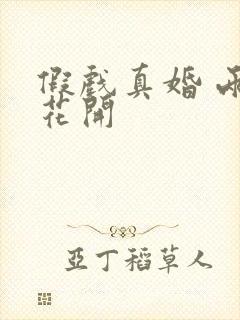 假戏真婚 两生花开