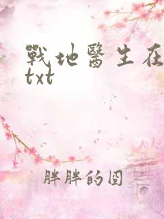 战地医生在都市txt