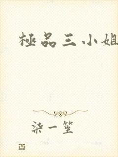 极品三小姐