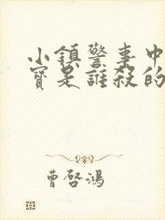 小镇警事中张镇宝是谁杀的