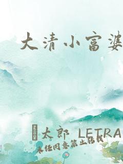 大清小富婆