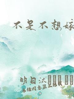 不是不想嫁全集