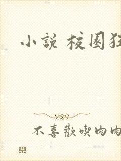 小说 校园狂少