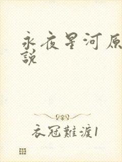 永夜星河原著小说