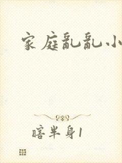 家庭乱乱小说
