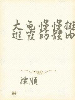 大龟慢慢挺进王进霞的体内