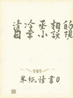 清冷丞相的爆炒日常小说视频