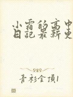 小霜的高中成长日记最新更新