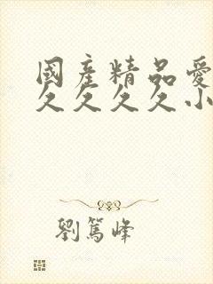 国产精品爱久久久久久久小说