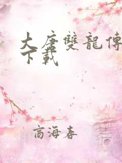 大唐双龙传小说下载