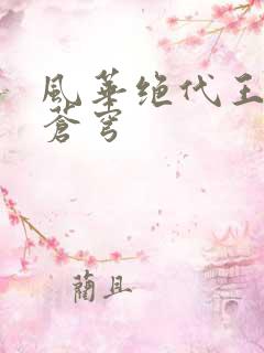 风华绝代王妃斗苍穹