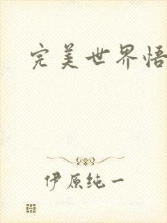 完美世界悟性石