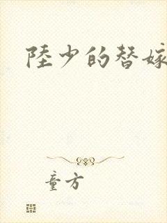 陆少的替嫁宠妻