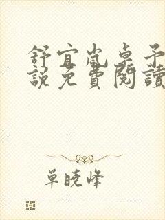 舒宜岚卓予淮小说免费阅读