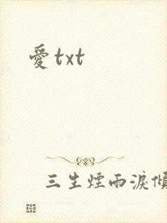 爱txt