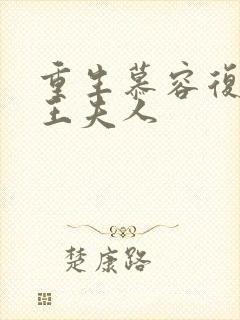 重生慕容复之弄王夫人