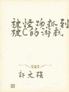 被怪物抓到就会被C的游戏