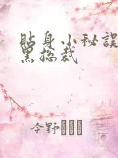 贴身小秘误睡腹黑总裁