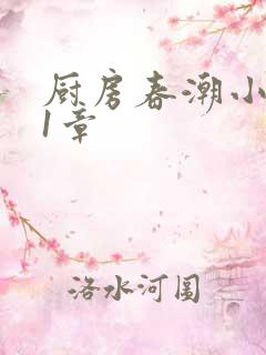 厨房春潮小说第1章