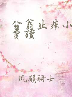 公翁止痒小说免费读