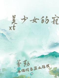 美少女的宠物txt