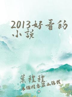 2013好看的小说
