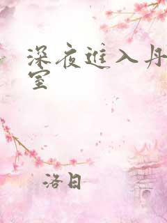 深夜进入丹丹卧室