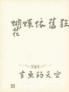 蝴蝶依旧狂恋着花