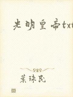 光明皇帝txt